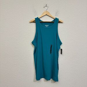 NWT TORRID Supersoft Rib Knit High Neck Tank Top in Fanfare